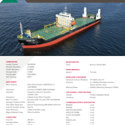 104m Deck Cargo Vessel